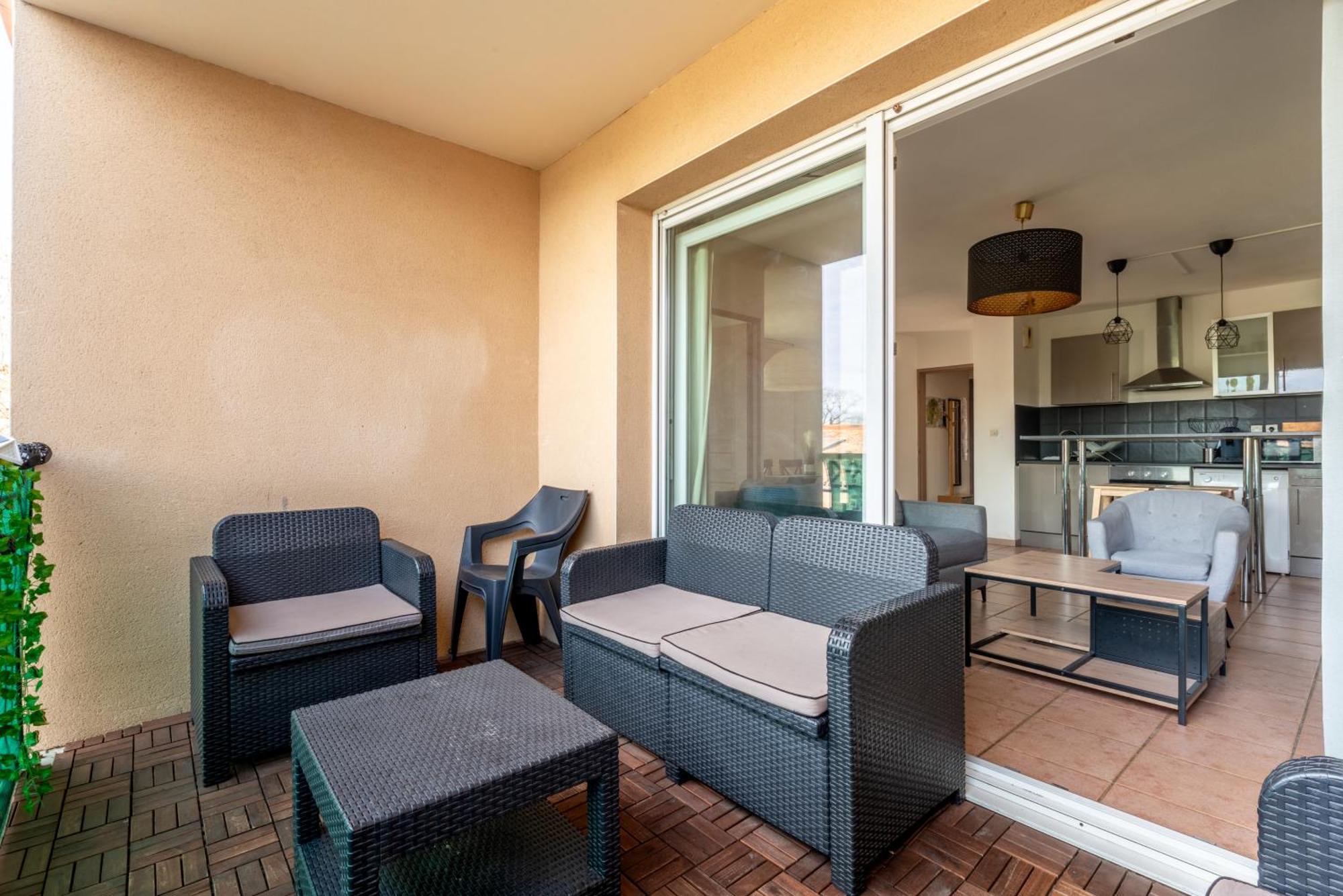 Апартаменты L'Ecrin Jardin Des Remparts - Parking Prive - Terrasse Каркассон Экстерьер фото